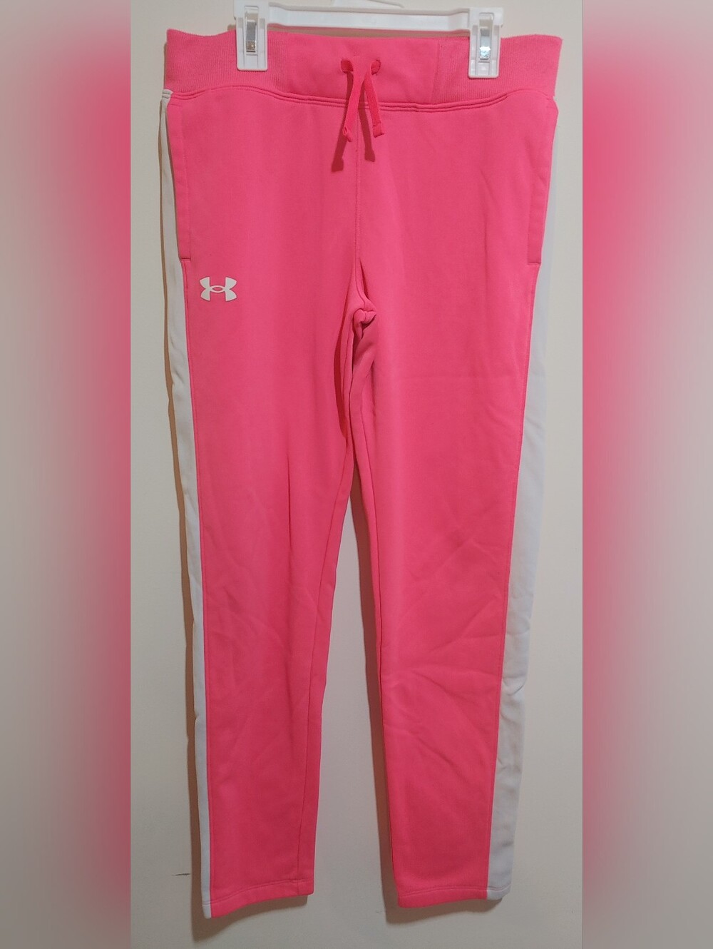 Pink Under Armour Joggers